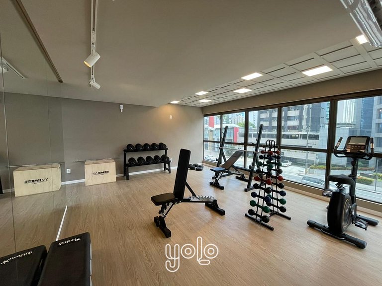 Flat no Icon Design Living Boa Viagem por Yolo