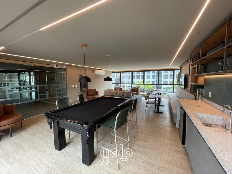 Studio Moderno no Icon Boa Viagem #1607