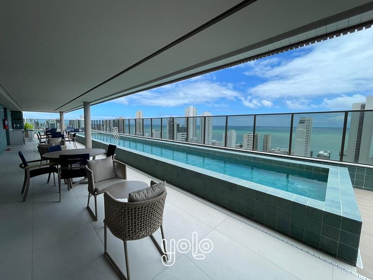 Studio Moderno no Icon Boa Viagem