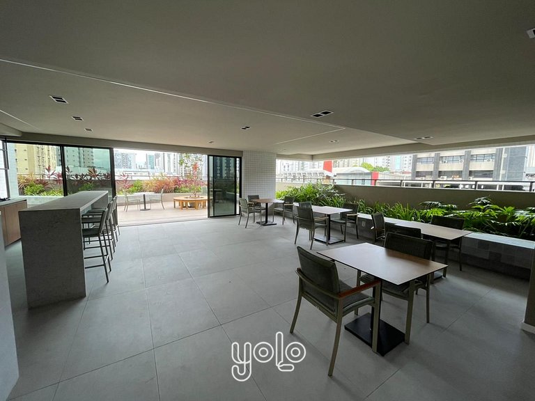 Studio Moderno no Icon Boa Viagem #304