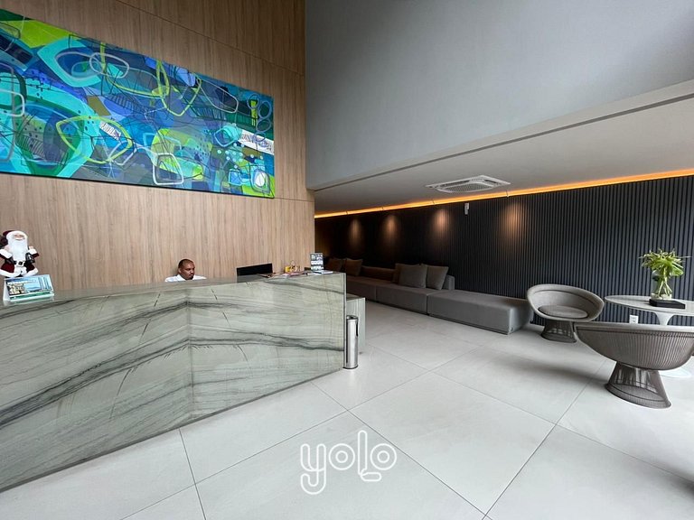 Studio Moderno no Icon Boa Viagem #1607