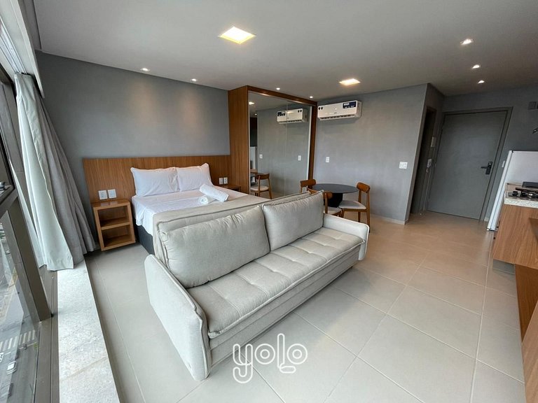 Studio Moderno no Icon Boa Viagem #1607