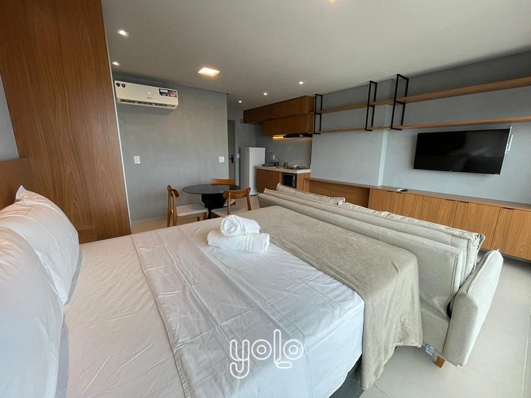 Studio Moderno no Icon Boa Viagem #1607