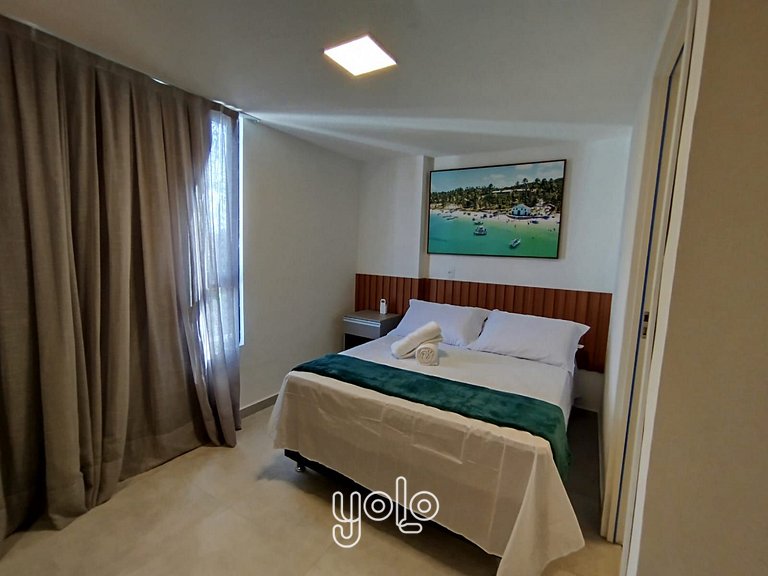 Flat em Tamandaré a 150m do mar #106