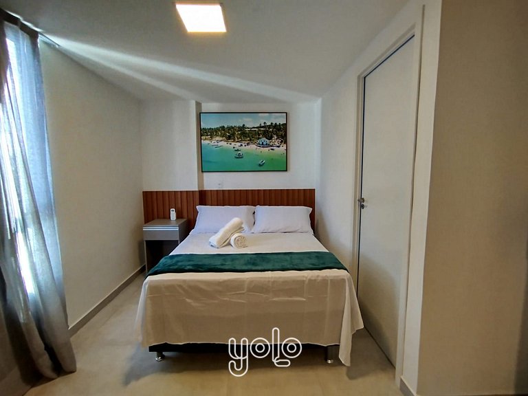 Flat em Tamandaré a 150m do mar #106