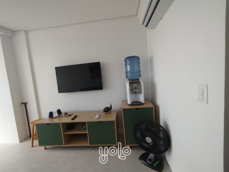 Flat a 100m da praia - mar de Campas em Tamandaré