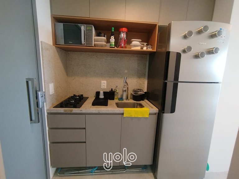 Flat a 100m da praia - mar de Campas em Tamandaré