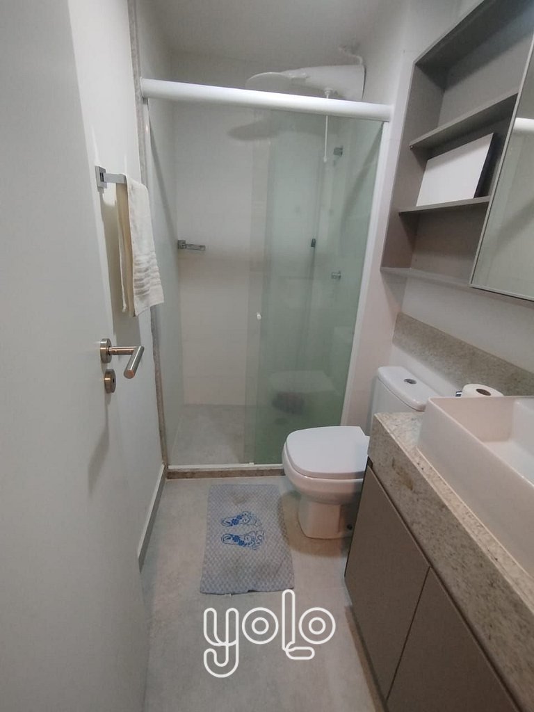 Flat a 100m da praia - mar de Campas em Tamandaré