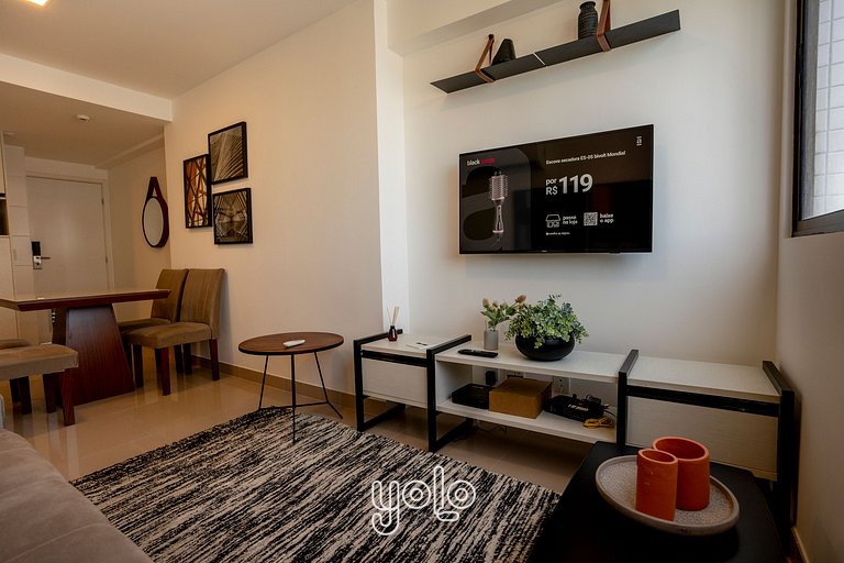 Beach Class Hotels & Residence Flat 1 quarto #2401