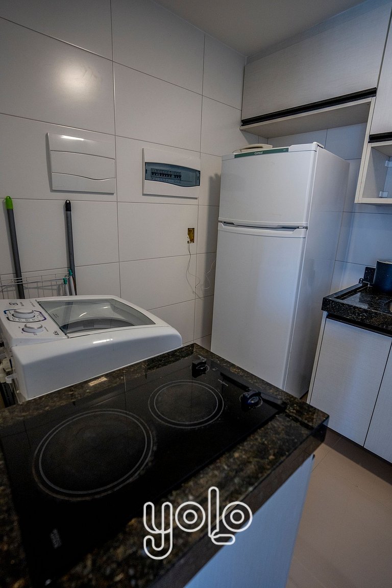 Beach Class Hotels & Residence Flat 1 quarto #2401