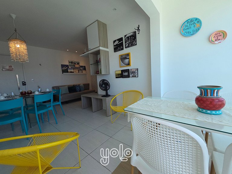 Muro Alto Condomínio Clube – Flat 2 quartos #405