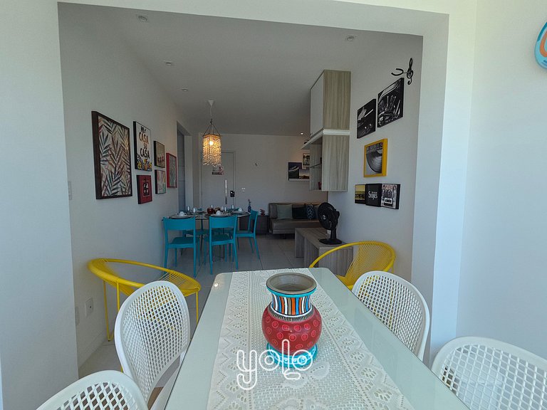 Muro Alto Condomínio Clube – Flat 2 quartos #405