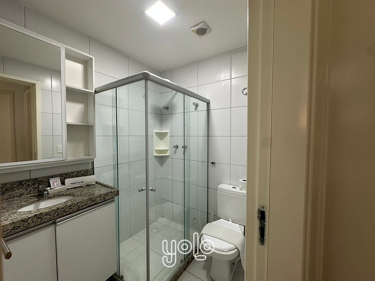 Muro Alto Condomínio Clube – Flat 2 quartos #405