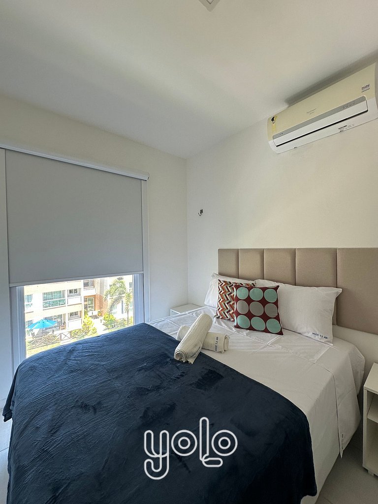 Muro Alto Condomínio Clube – Flat 2 quartos #405