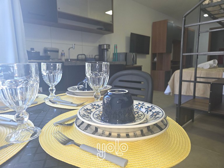 Studio Beira Mar no Cupe Suítes