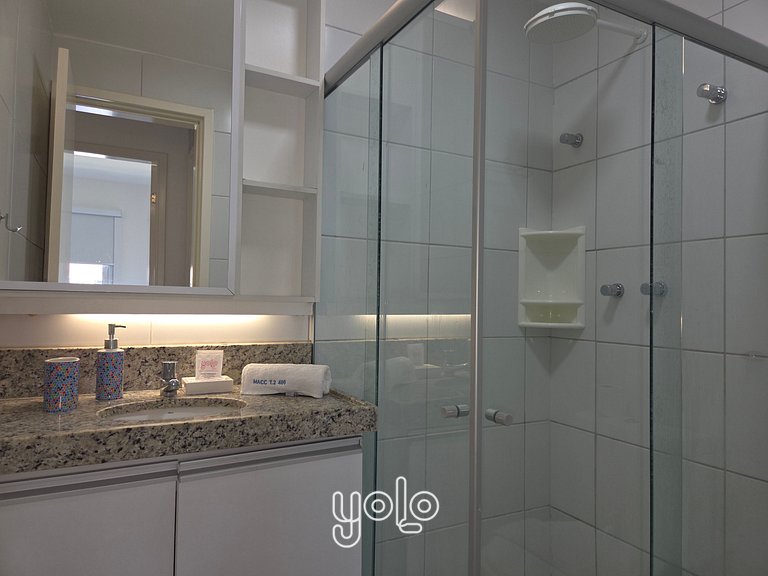 Muro Alto Condomínio Clube – Flat 2 quartos #405