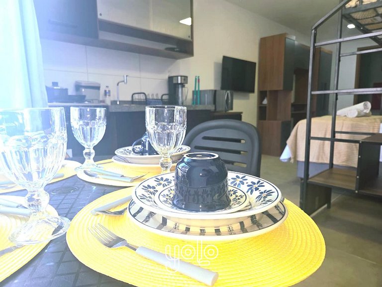 Studio Beira Mar no Cupe Suítes