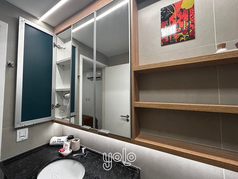 Casa Forte Prince - Studio a 400m do Shopping