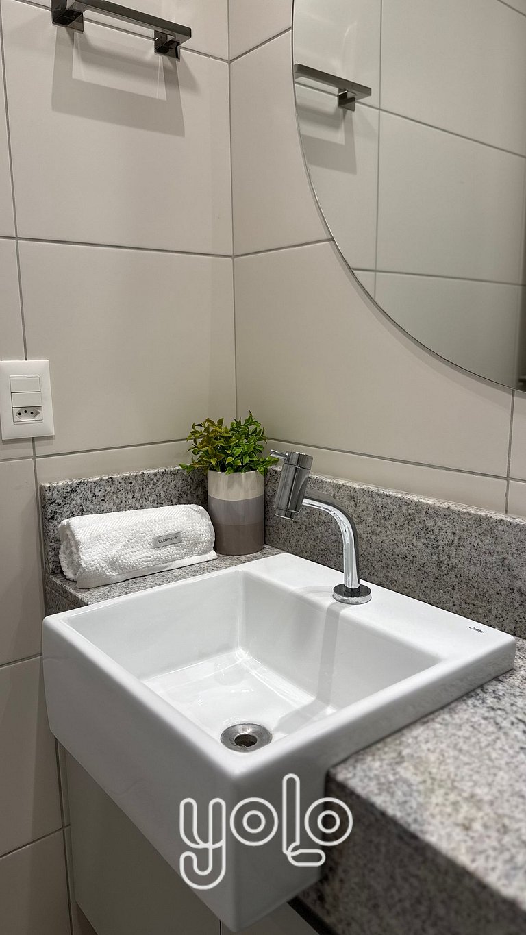 Parque do Cais - Flat 1 quarto #805