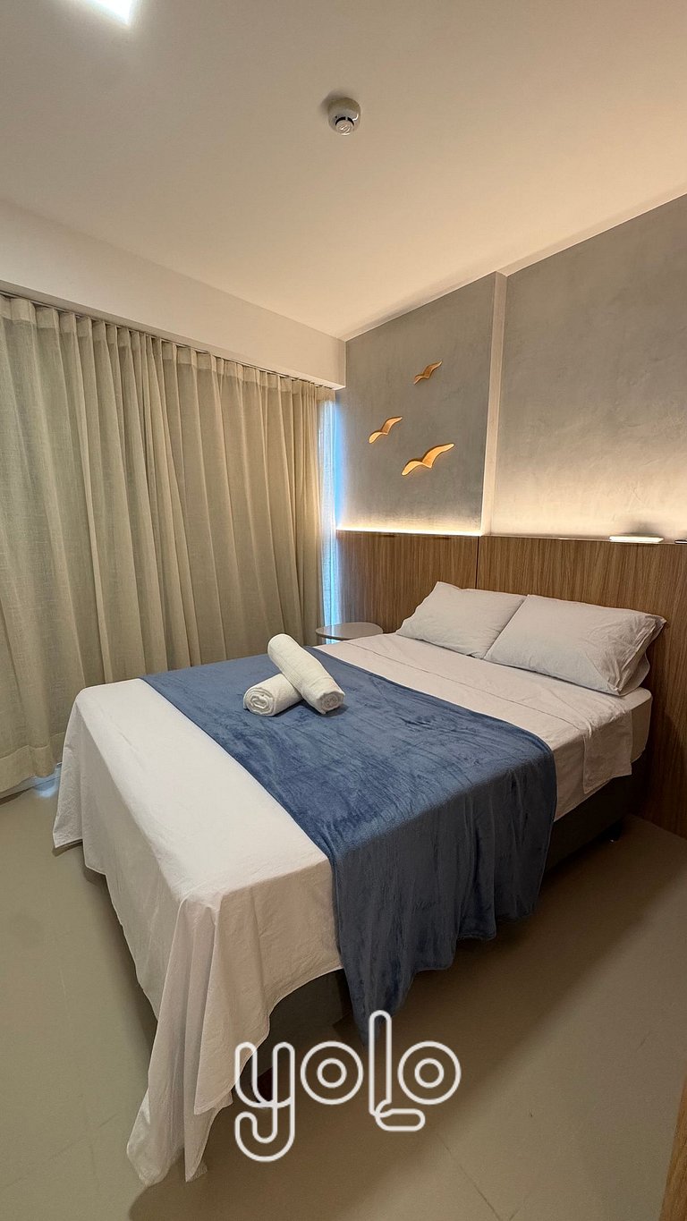 Parque do Cais - Flat 1 quarto #805