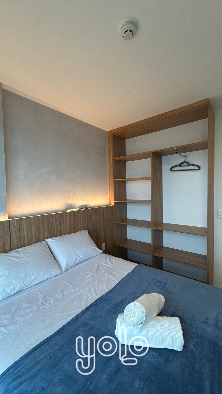 Parque do Cais - Flat 1 quarto #805