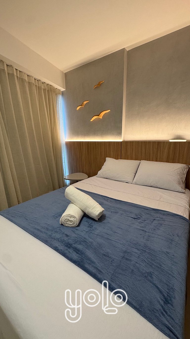 Parque do Cais - Flat 1 quarto #805