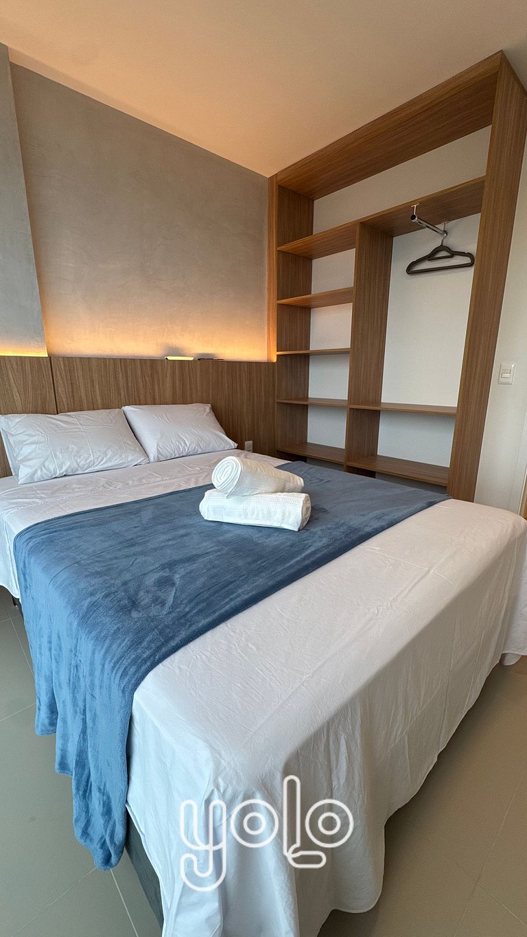 Parque do Cais - Flat 1 quarto #805