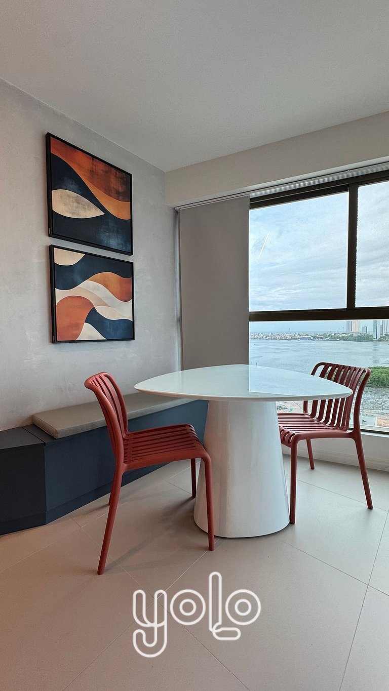 Parque do Cais - Flat 1 quarto #805