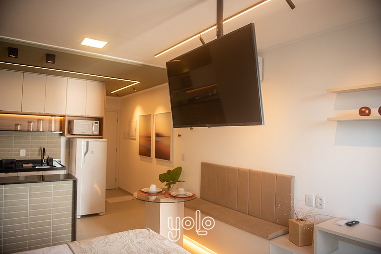 Studio 100m da Praia de Boa Viagem #1303
