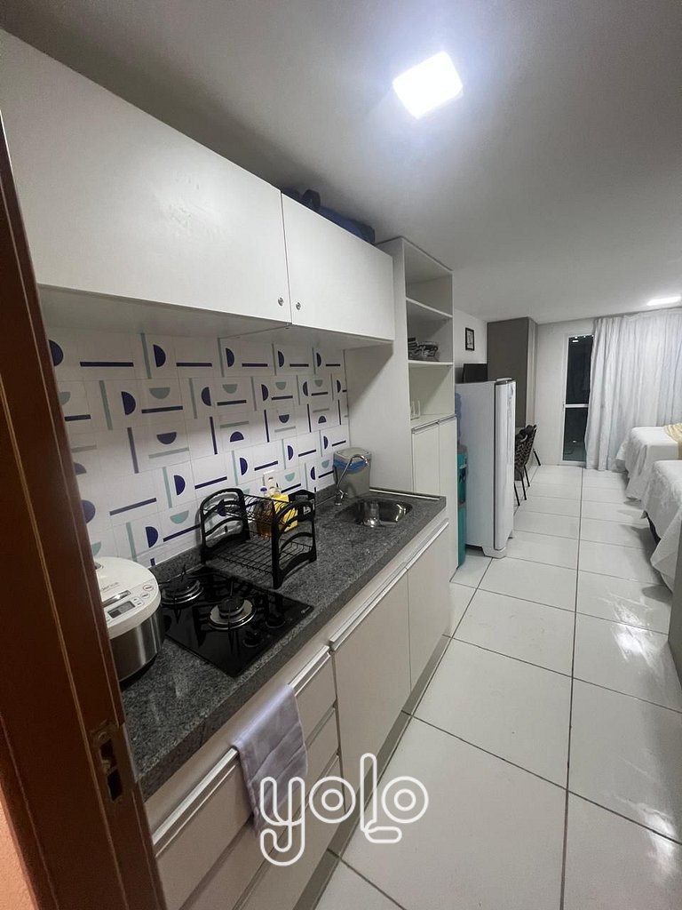 Studio no Beach Flat Serrambi #115