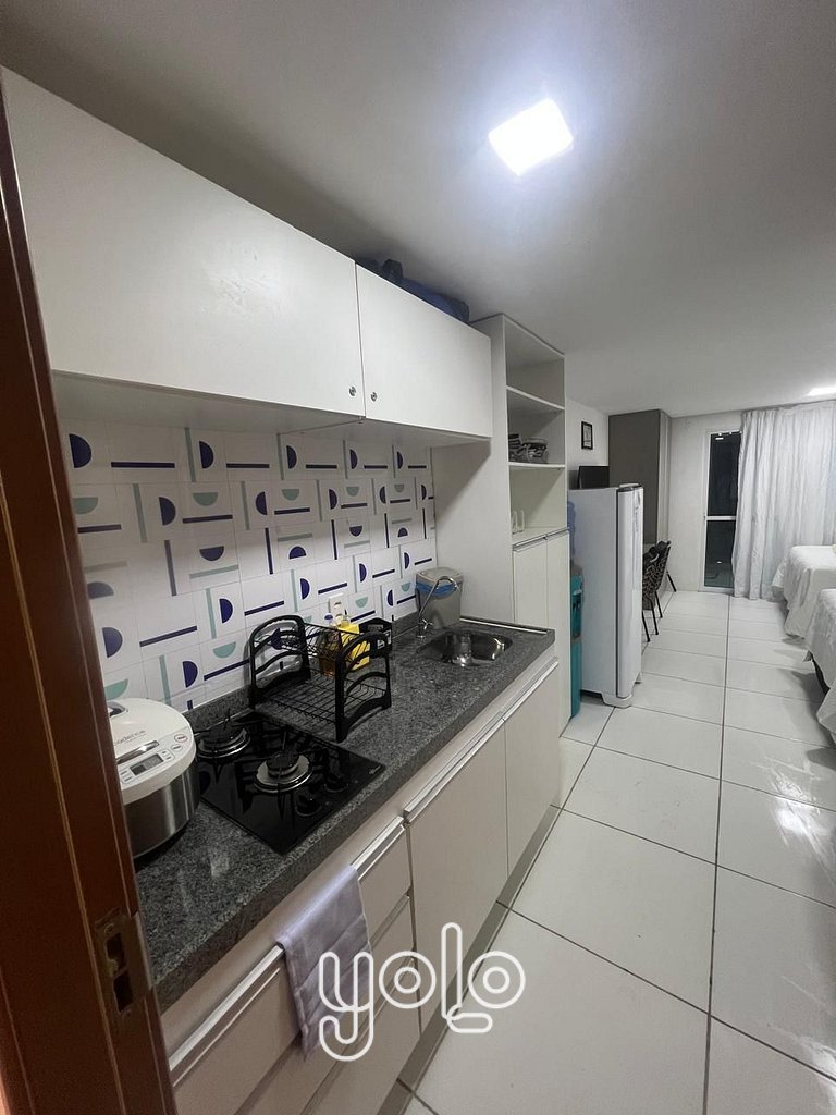 Studio no Beach Flat Serrambi #115