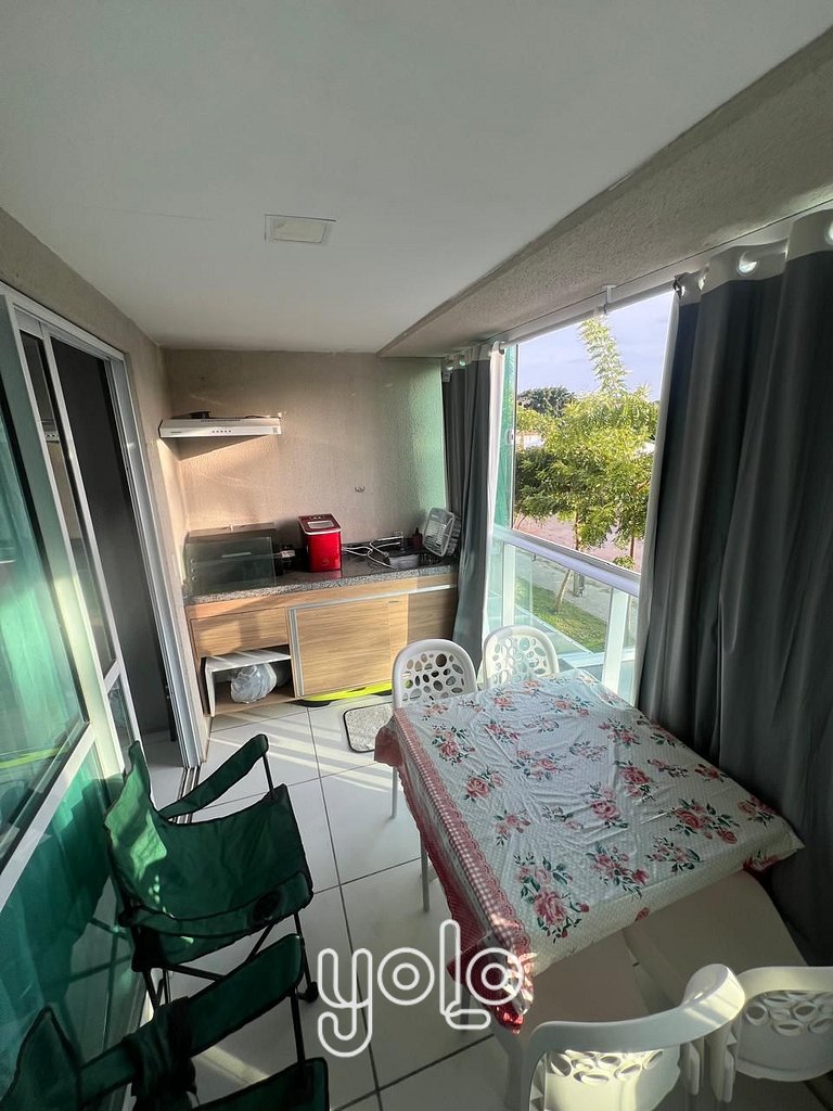 Studio no Beach Flat Serrambi #115