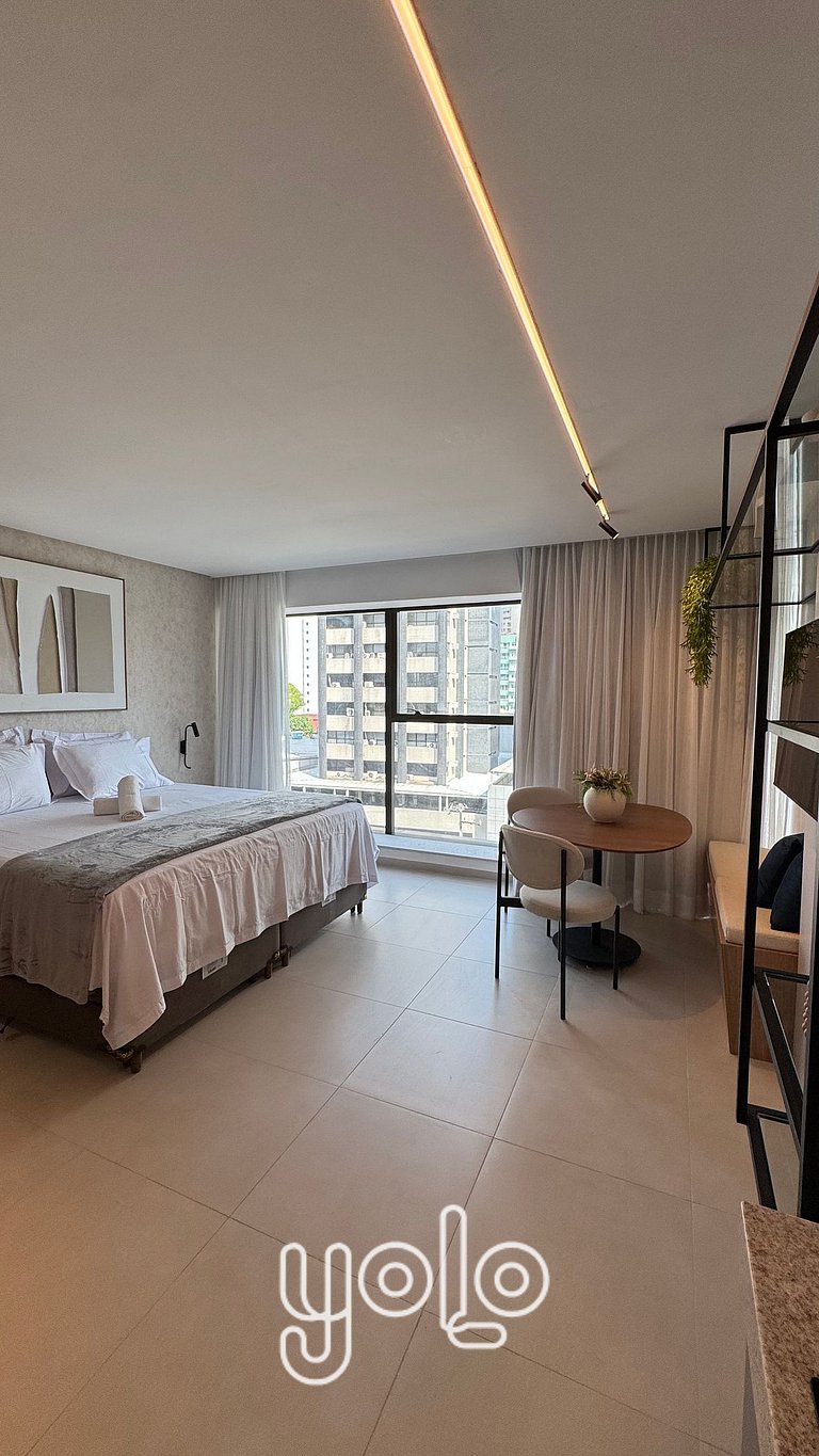 Studio Moderno no Icon Boa Viagem #304