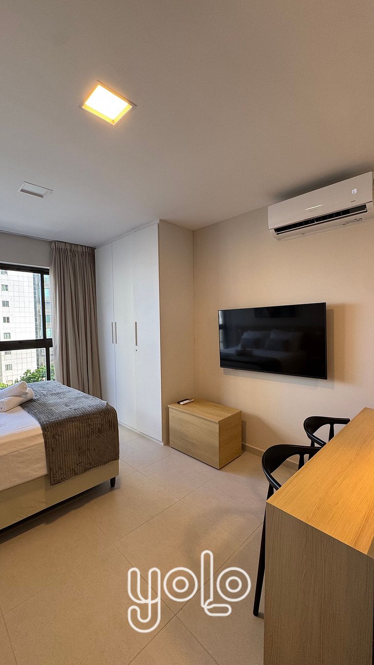 Domus Mario Pessoa Boa Viagem - Studio #504