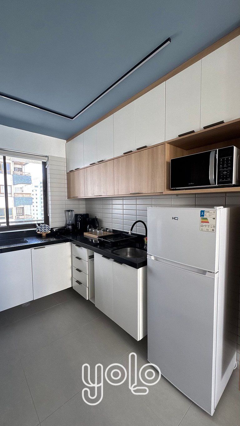 Flat 2 quartos | 100m da praia de BV #1001