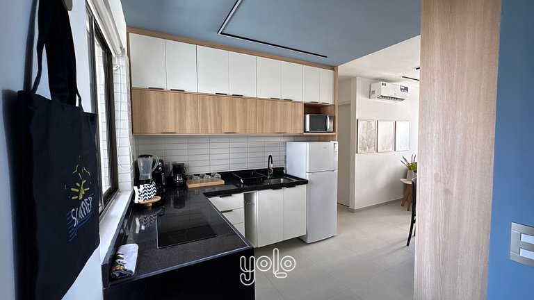 Flat 2 quartos | 100m da praia de BV #1001