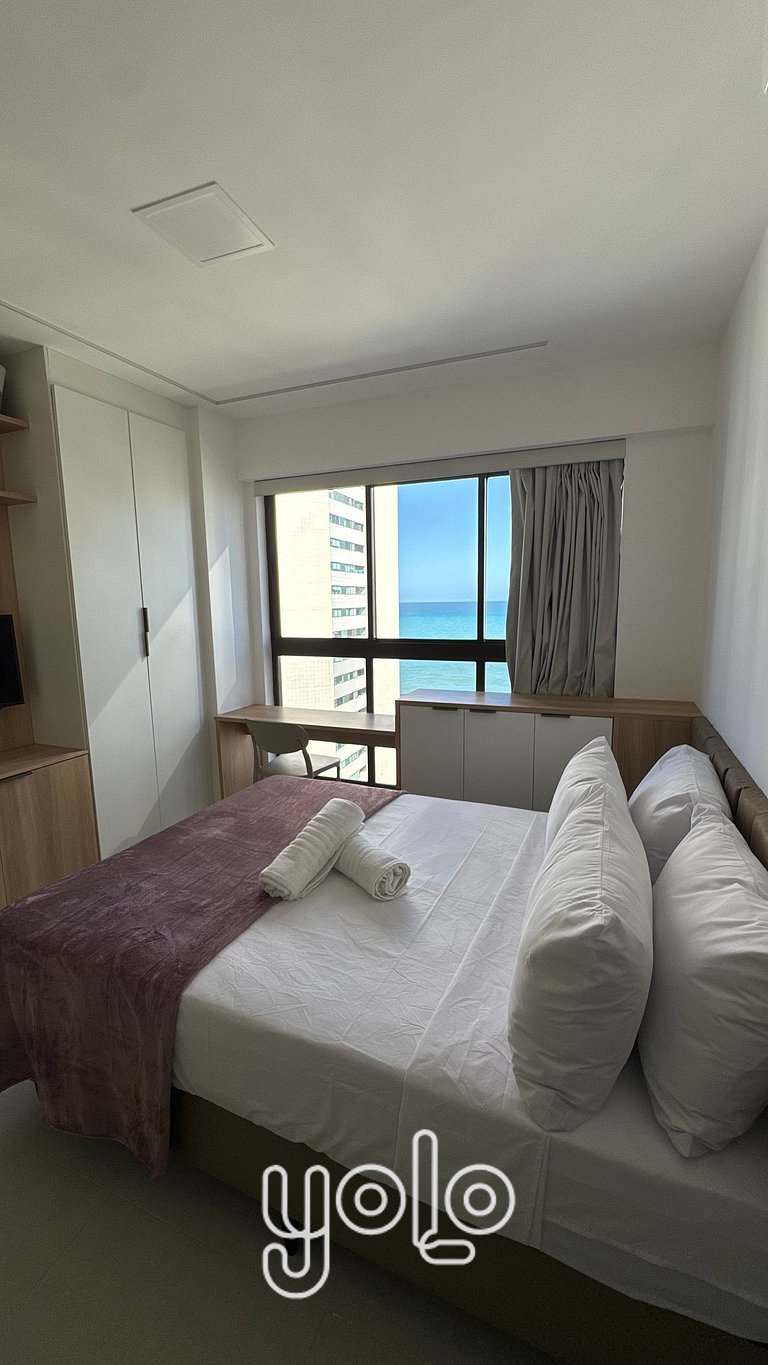 Flat 2 quartos | 100m da praia de BV #1001