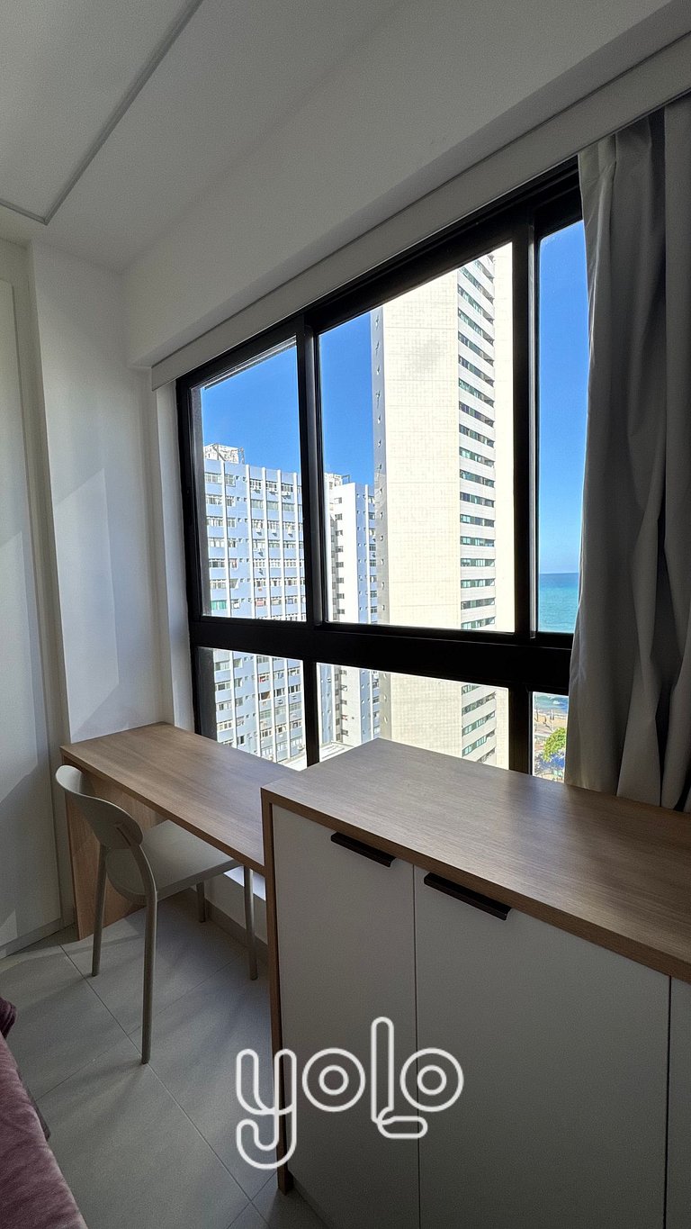 Flat 2 quartos | 100m da praia de BV #1001