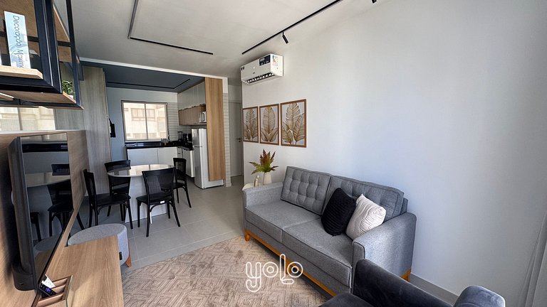 Flat 2 quartos | 100m da praia de BV #1001