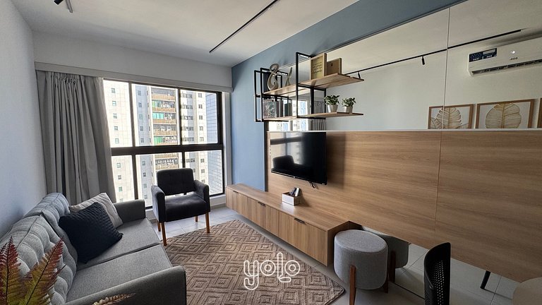 Domus Mario Pessoa Boa Viagem - 2 quartos #1001