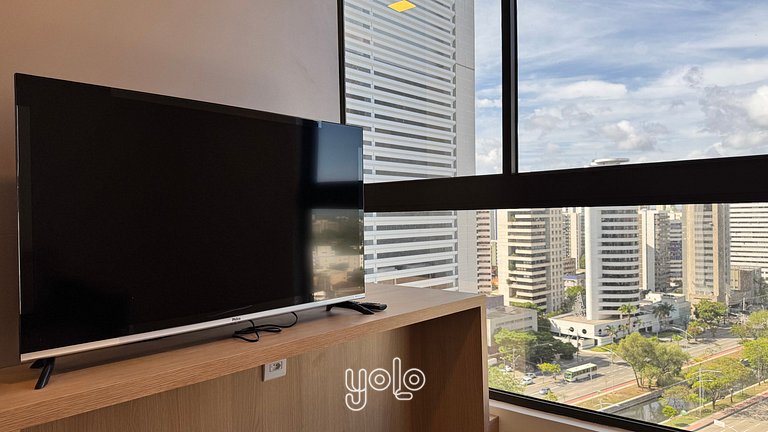 Rooftop Agamenon Prince - Flat no Centro do Recife