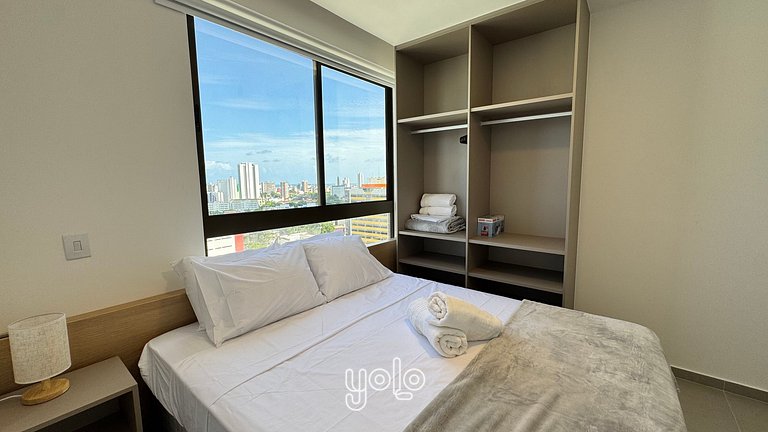 Rooftop Agamenon Prince - Flat no Centro do Recife