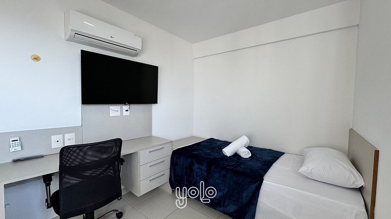 Beach Class Convention - Flat 2 quartos #3101