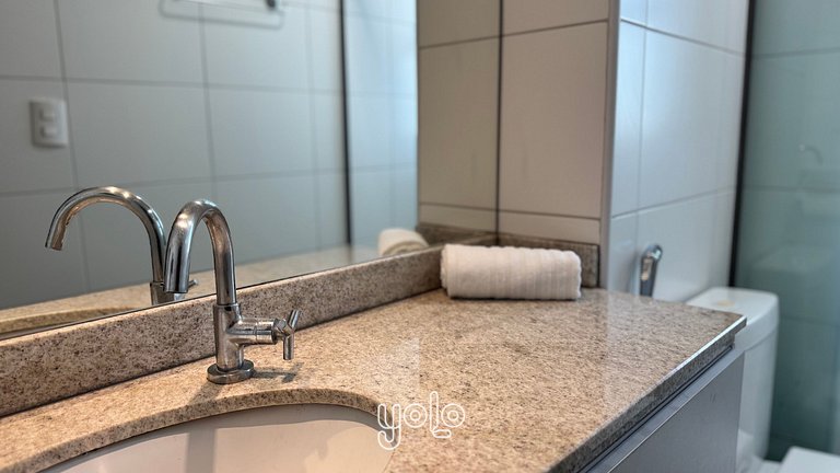 Beach Class Convention - Flat 2 quartos #3101