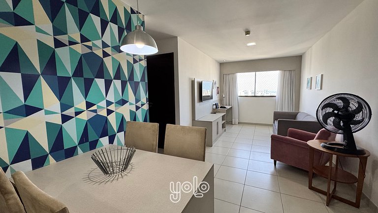 Beach Class Convention - Flat 2 quartos #3101