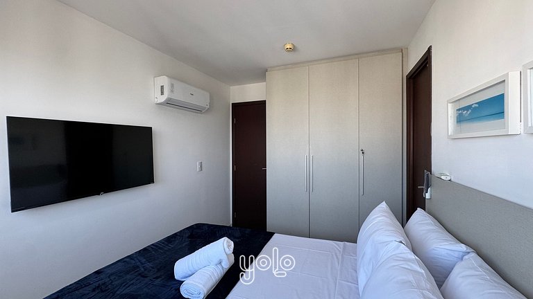 Beach Class Convention - Flat 2 quartos #3101