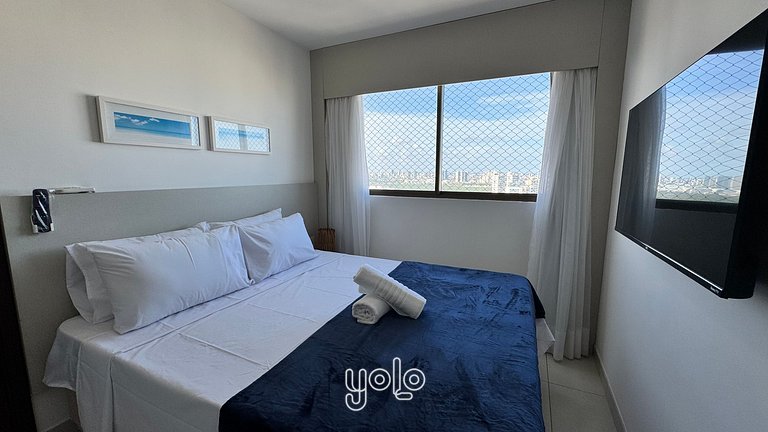 Beach Class Convention - Flat 2 quartos #3101