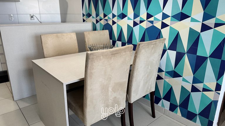 Beach Class Convention - Flat 2 quartos #3101