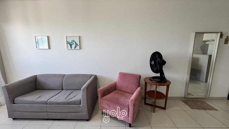 Beach Class Convention - Flat 2 quartos #3101