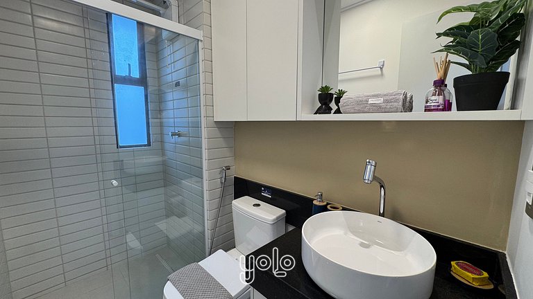 Flat Moderno Vista Mar Boa Viagem #1201